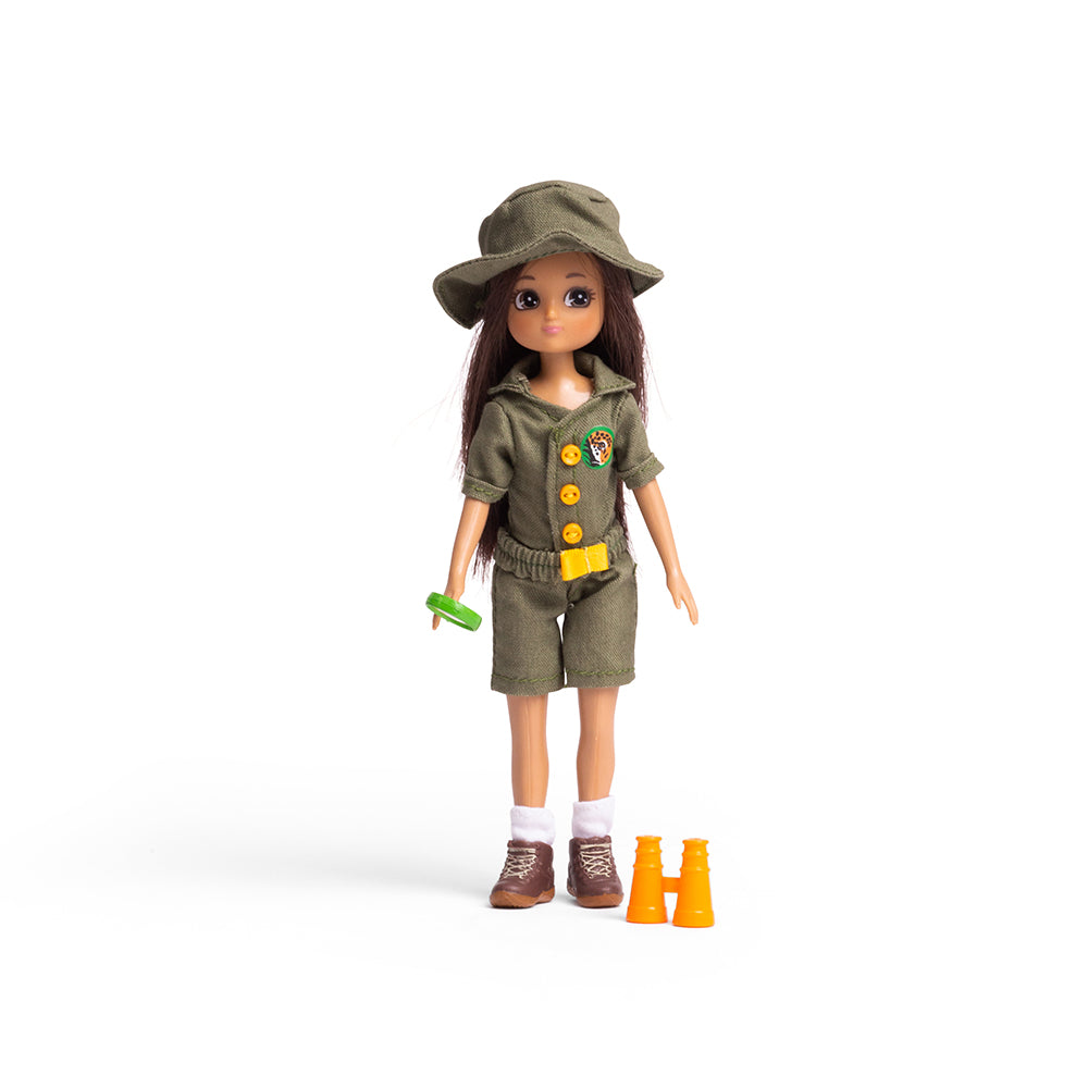 Rainforest Guardian Doll with Accessories, 18cm Tall