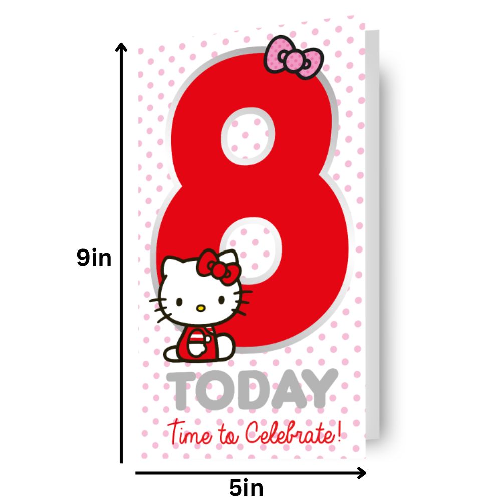 Age 8 Birthday Card Official Product