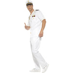 Deluxe Captain Costume, Short Sleeve | XL
