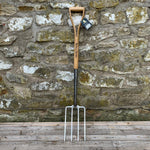 Stainless Steel Digging Fork Rust Resistant Fsc For Gardening | Silver