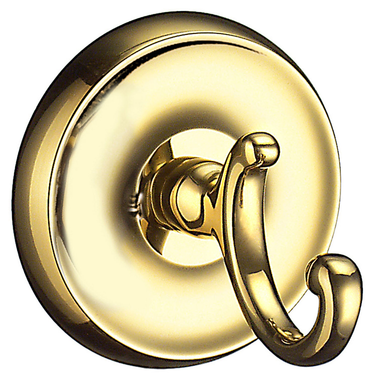 Towel Hooks Wall Mounted Storage Non-rust Brass Core | Single | Polished Brass