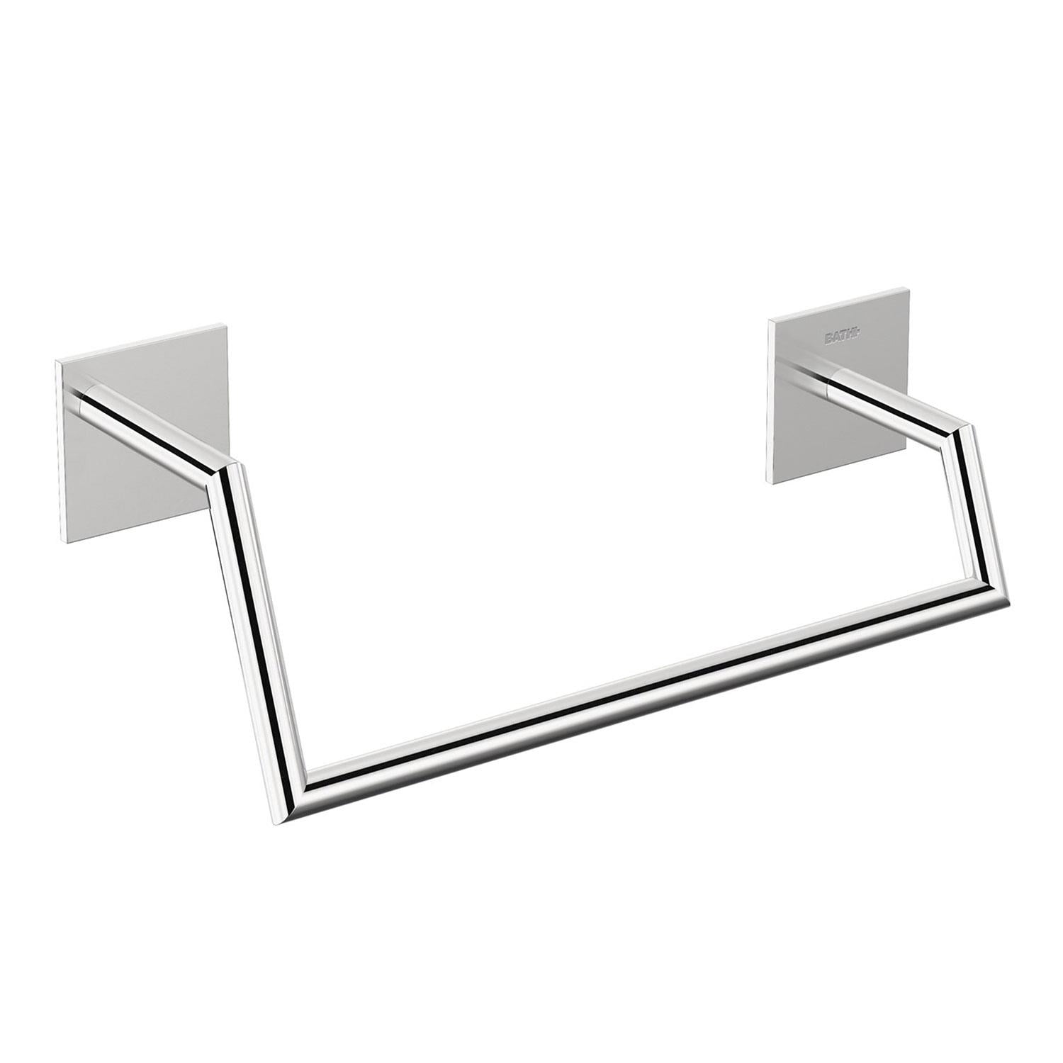 Towel Rail, 25cm, Self-adhesive, Chrome, Asymmetrical, Stick Collection