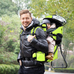 Baby Hiking Backpack Carrier W/ Detachable Rain Cover For Toddlers | Green