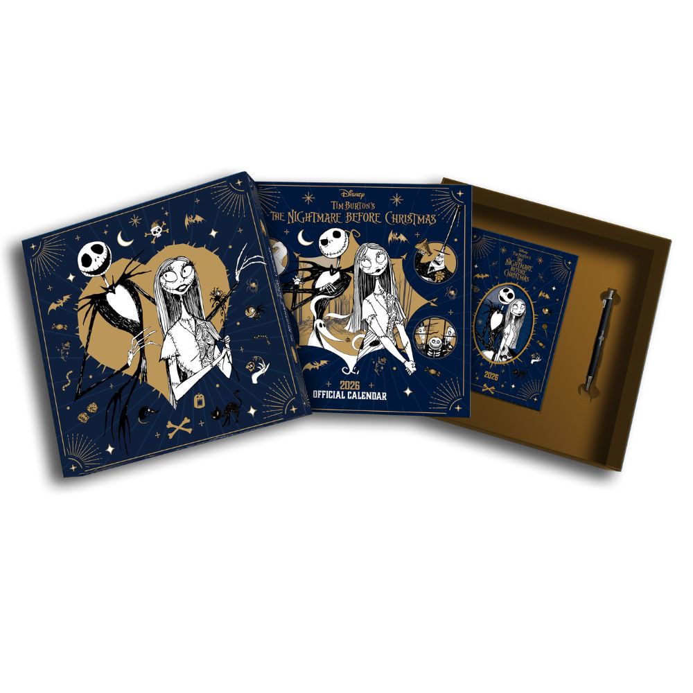 The Nightmare Before Christmas 2026 Calendar And Diary Gift Box Set Official Product