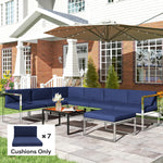 Outsunny Replacement Cushions For Outdoor Furniture Garden Seat Cushion Pad
