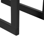 Metal Firewood Rack Elevated Design 100H x 40Wcm