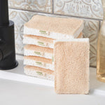 Eco Sponge Scouring Pad Set | Set of 12 | White