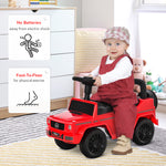 Benz G350 Kids Ride On Sliding Car W/ Under Seat Storage No Power | Red