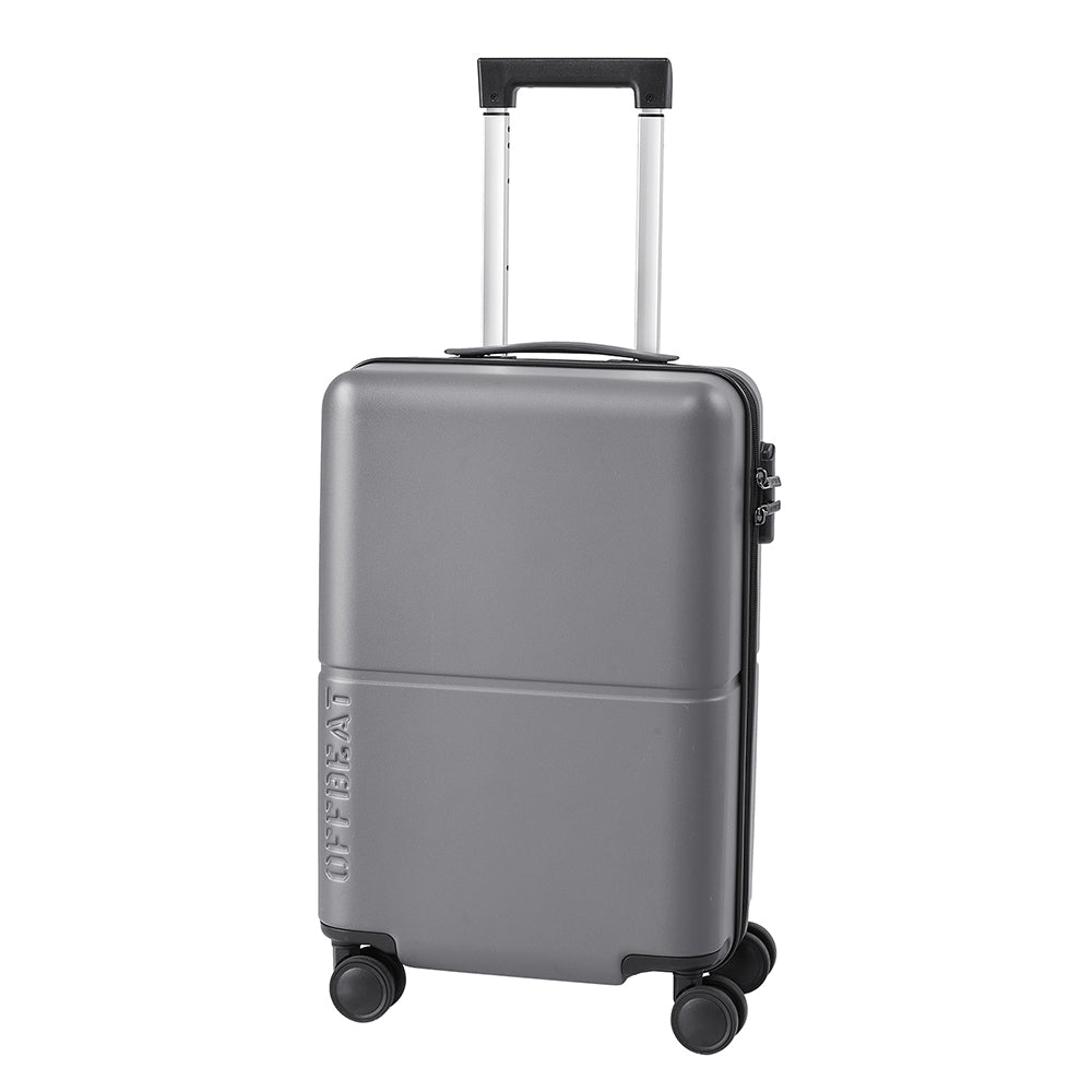 Hardside Carry-on Suitcase With Spinner Wheels | Grey