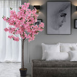 180cm Artificial Cherry Blossom Tree In Pot For Decoration