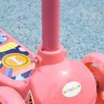 Kids 3 Wheel Scooter For 2-6 Years Old W/ Adjustable Height | Pink