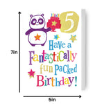 Age 5 Birthday Card Official Product