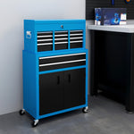 Top Chest And Roller Cabinet Combo Metal Tool Cabinet | Blue