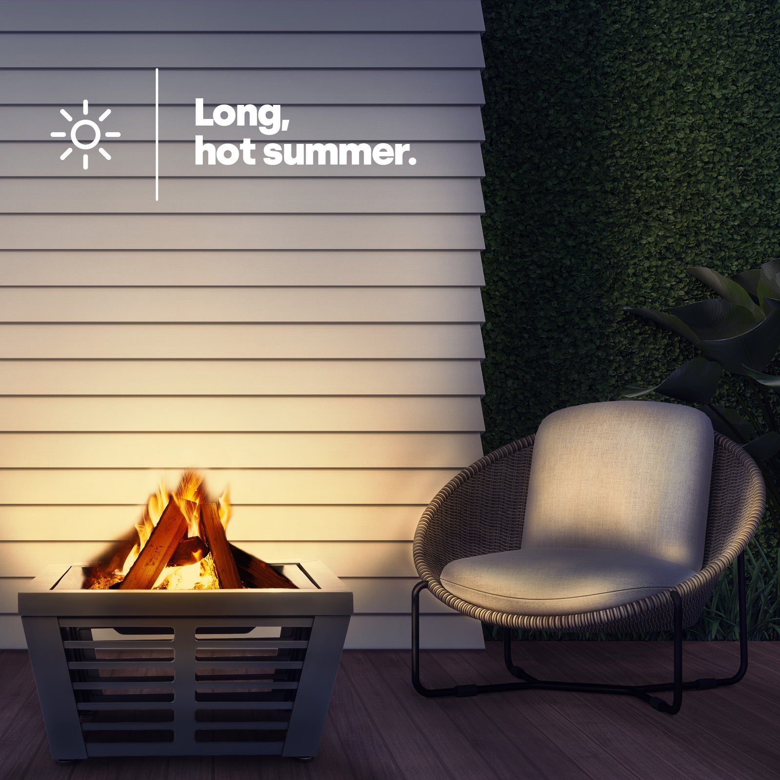 Veneziano Steel Fire Pit & Grill