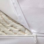 Zipped Mattress Encasement, 30 Cm Depth | Super King | White