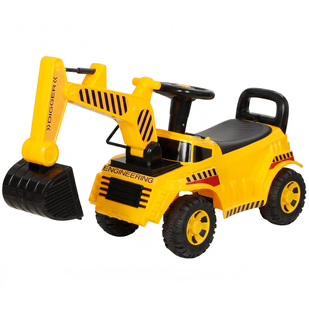 Kids Ride On Digger, Toddler Construction Toy Car For 1-4 Years Old
