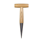 Stainless Steel Dibber, Ash Wood T-handle, 28 Cm | 28cm