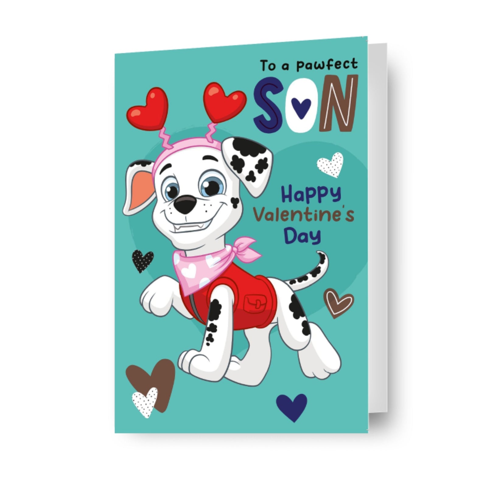 Paw Patrol Pawfect Son' Valentine's Day Card Official Product