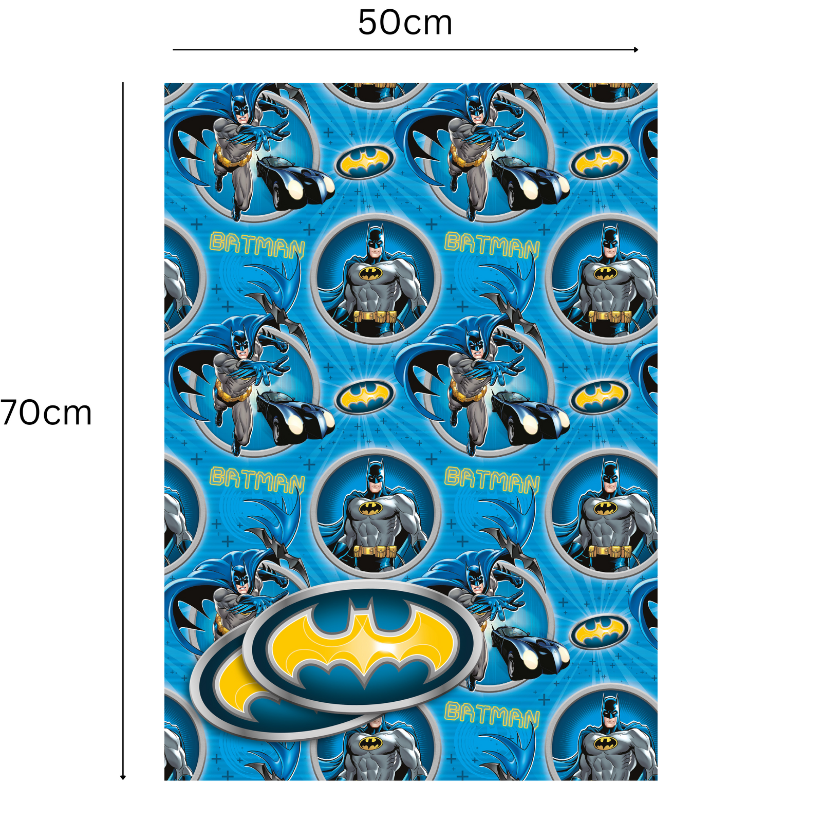 Gift Wrap, 2 Sheet 2 Tag, Official Product