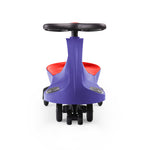 Unique Self Propelled Kids Ride On Toy, Wiggle Car - Purple