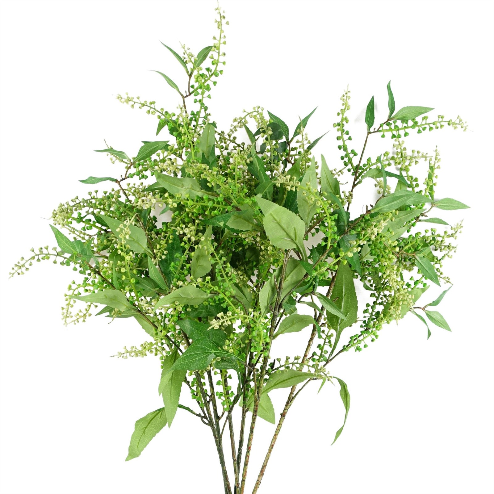 Pack Of 6 X 85cm Artificial Green Foliage Spray