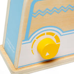 Wooden Breakfast Set, Includes A Toaster With Heat Dial