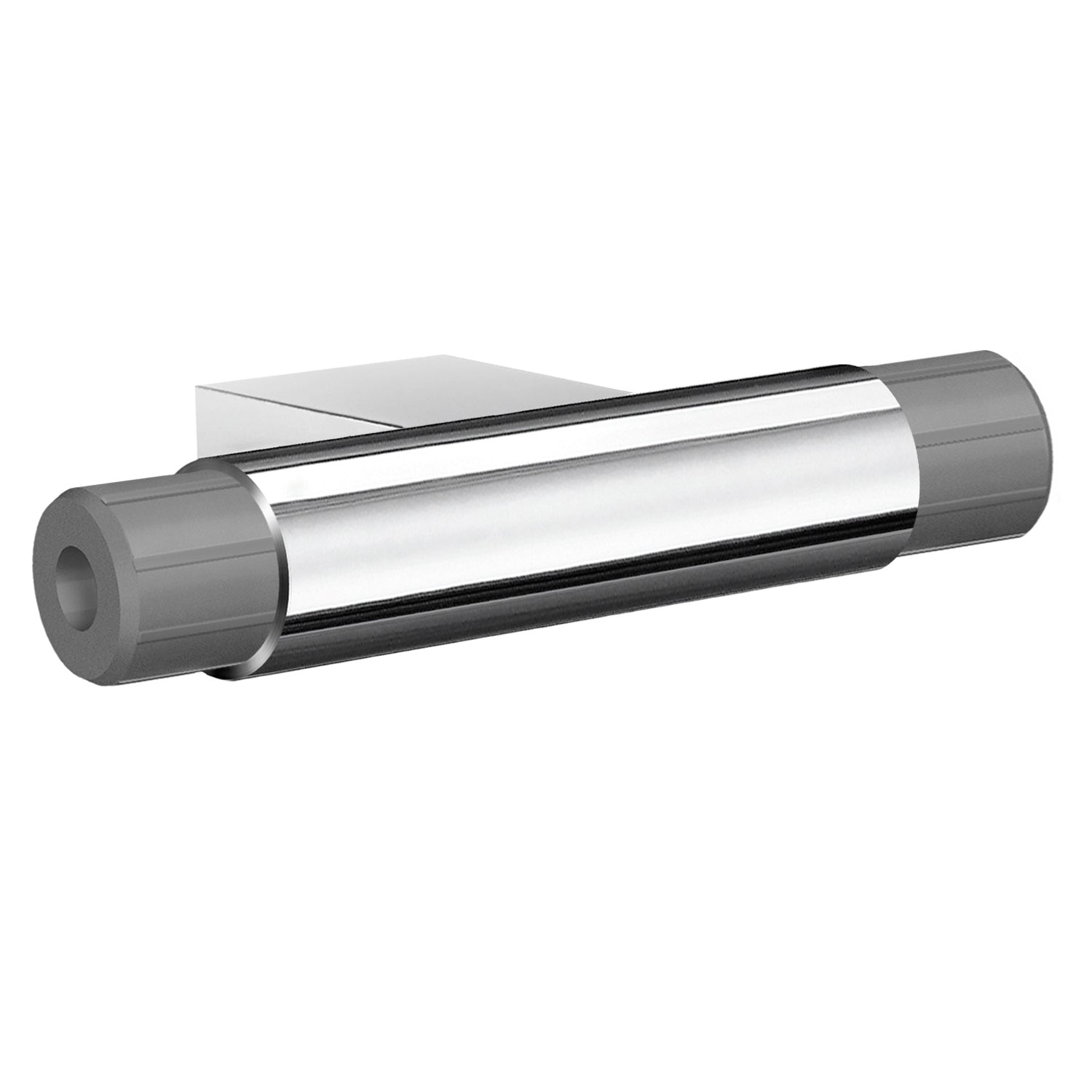 Chromed Steel T-shape Connection For Bathroom Grab Bar | Chromed Stainless Steel