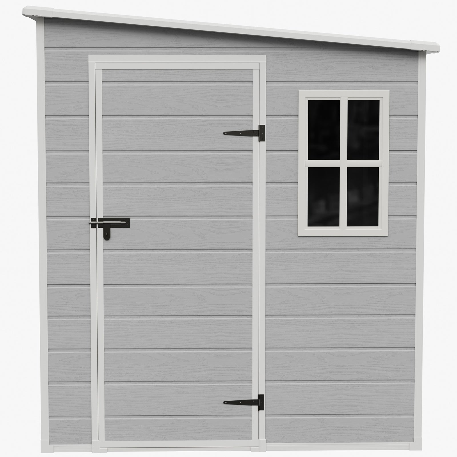 Breeins 6x6 Ft Pent Roof Garden Storage Shed