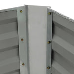 Outdoor Rectangular Metal Raised Garden Bed Galvanized Raised Garden Bed Kit