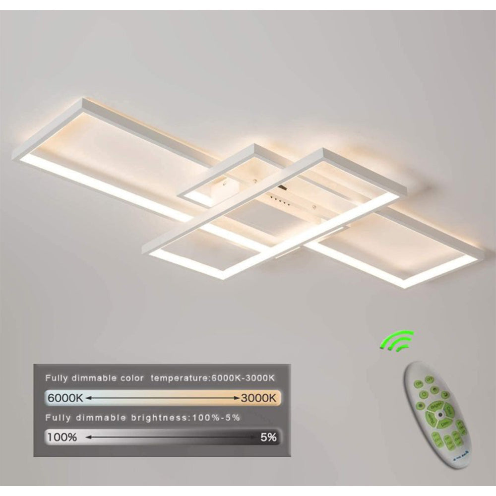 Bath Plus TB+ Modern Led Rectangular Ceiling Light