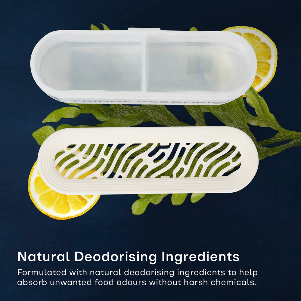 Clayr Natural Fridge Deodoriser 2 Pack 120g Odour Absorber