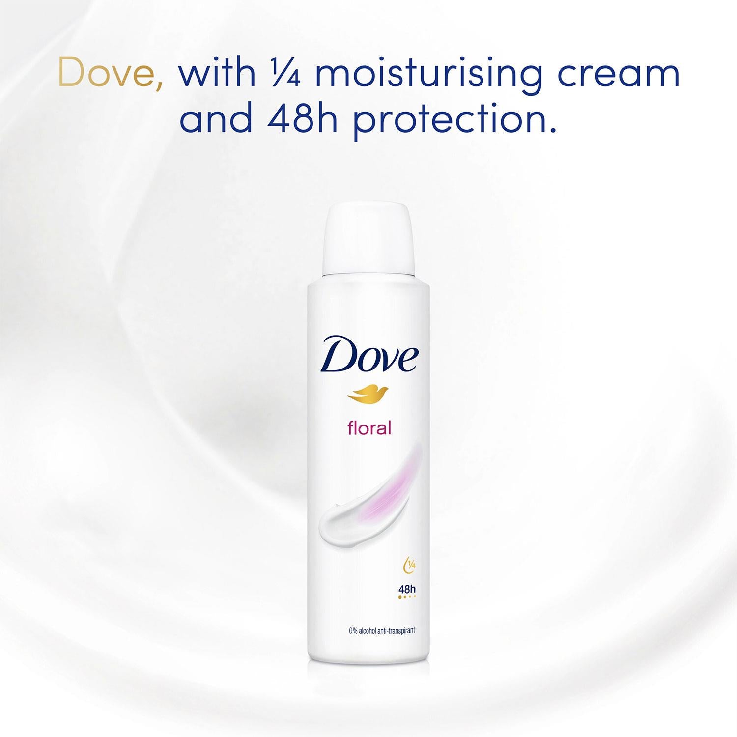 Floral Anti-perspirant With 48h Sweat Protection Deo For Women 200ml, 6pk