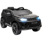 Land Rover Licensed Kids Electric Car W/ Remote Music | Black
