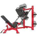 SPORTNOW Leg Press Machine With Wheels, Adjustable Leg Extension Machine