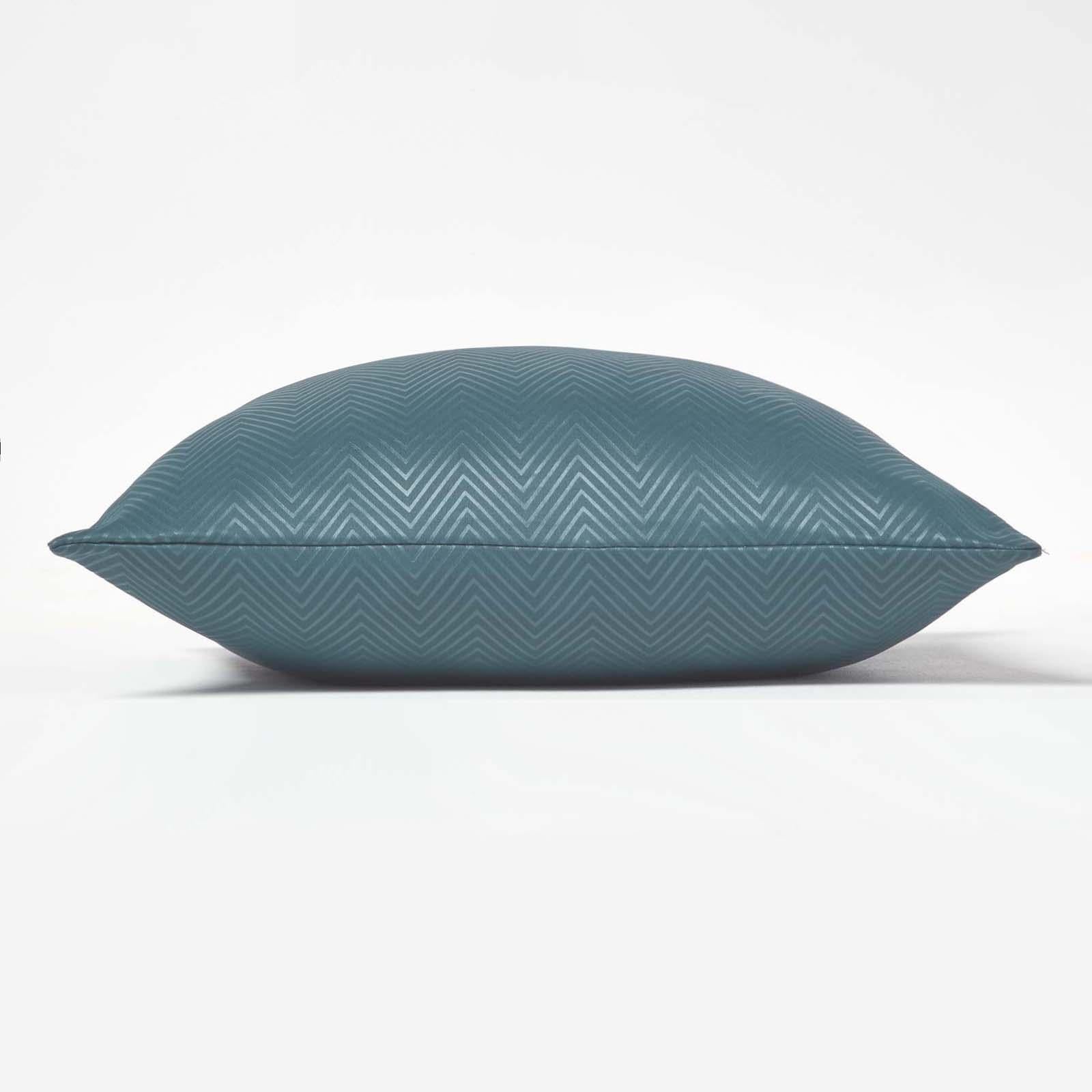 Herringbone Chevron Cushion Cover | 45cm x 45cm | Teal