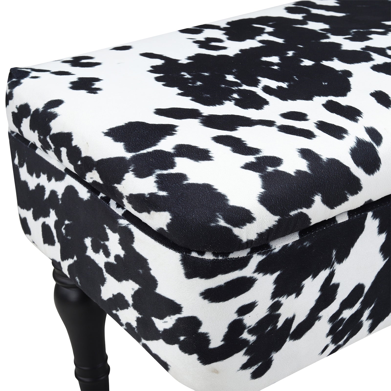 Breeins Elegant Upholstered Storage Bench