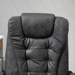 Heated Massage Office Chair 6 Vibration | Dark Gray