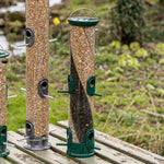 All Weather 3-seed Twist Feeder, Green | Green
