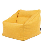 Oslo Woven Bean Bag Chair | Yellow