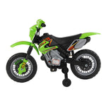 6v Kids Electric Motorbike Motorcycle Ride On For 3-6 Years | Green