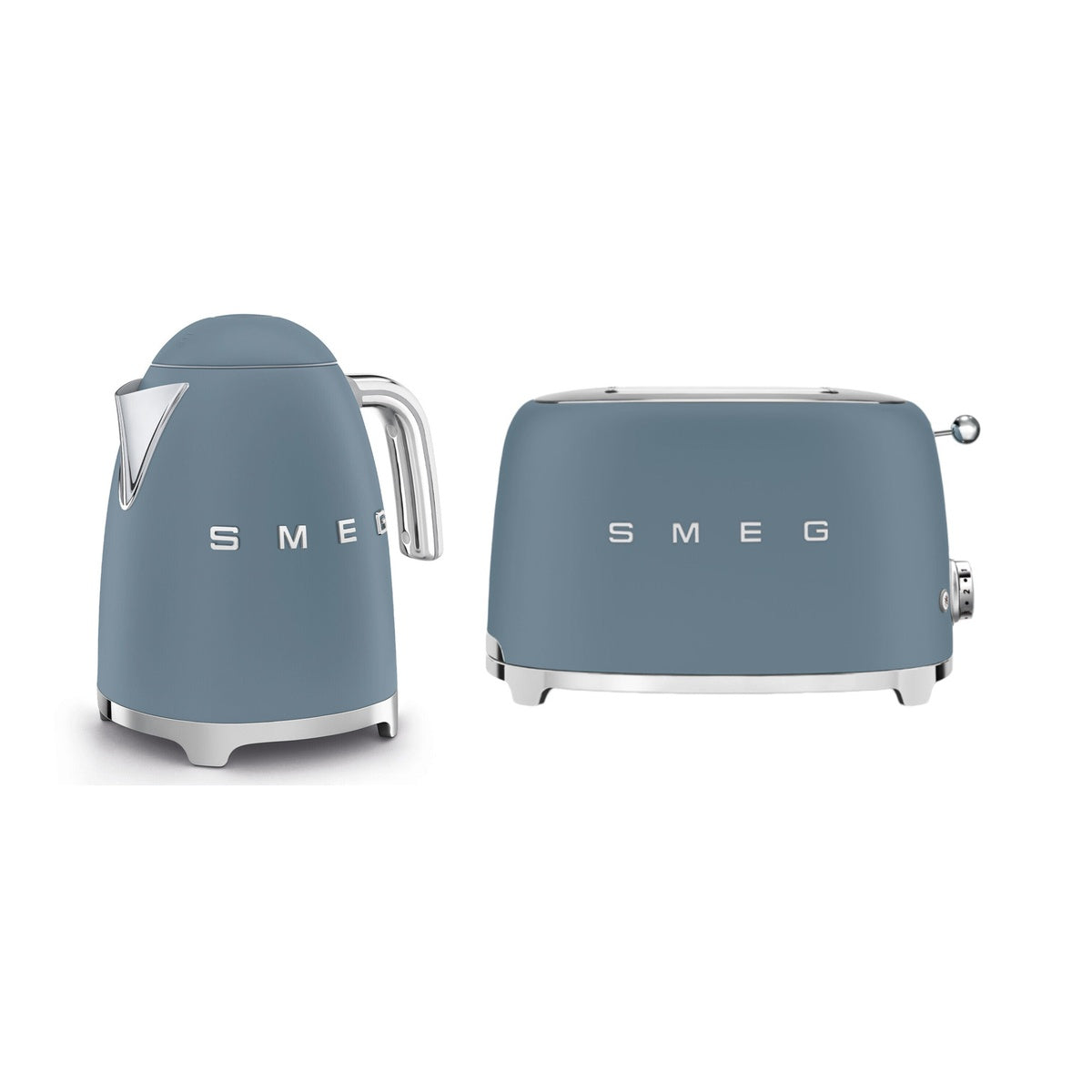 Klf03, Tsf01 Matte Set Kettle & 2 Slice Toaster | Blue