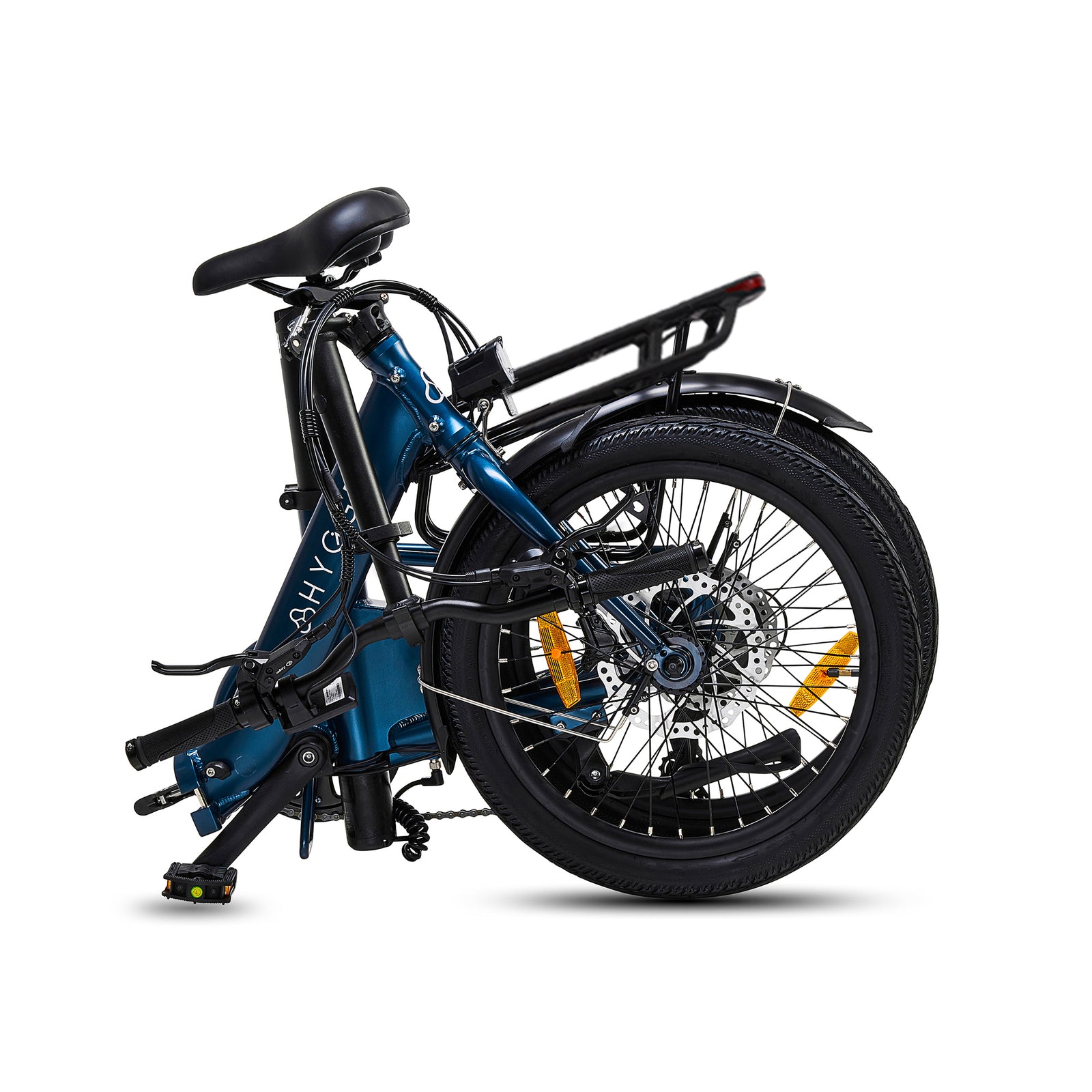 Virum Step 2026 - Folding Ultra-light E-bike 36V 10Ah - Sapphire Blue