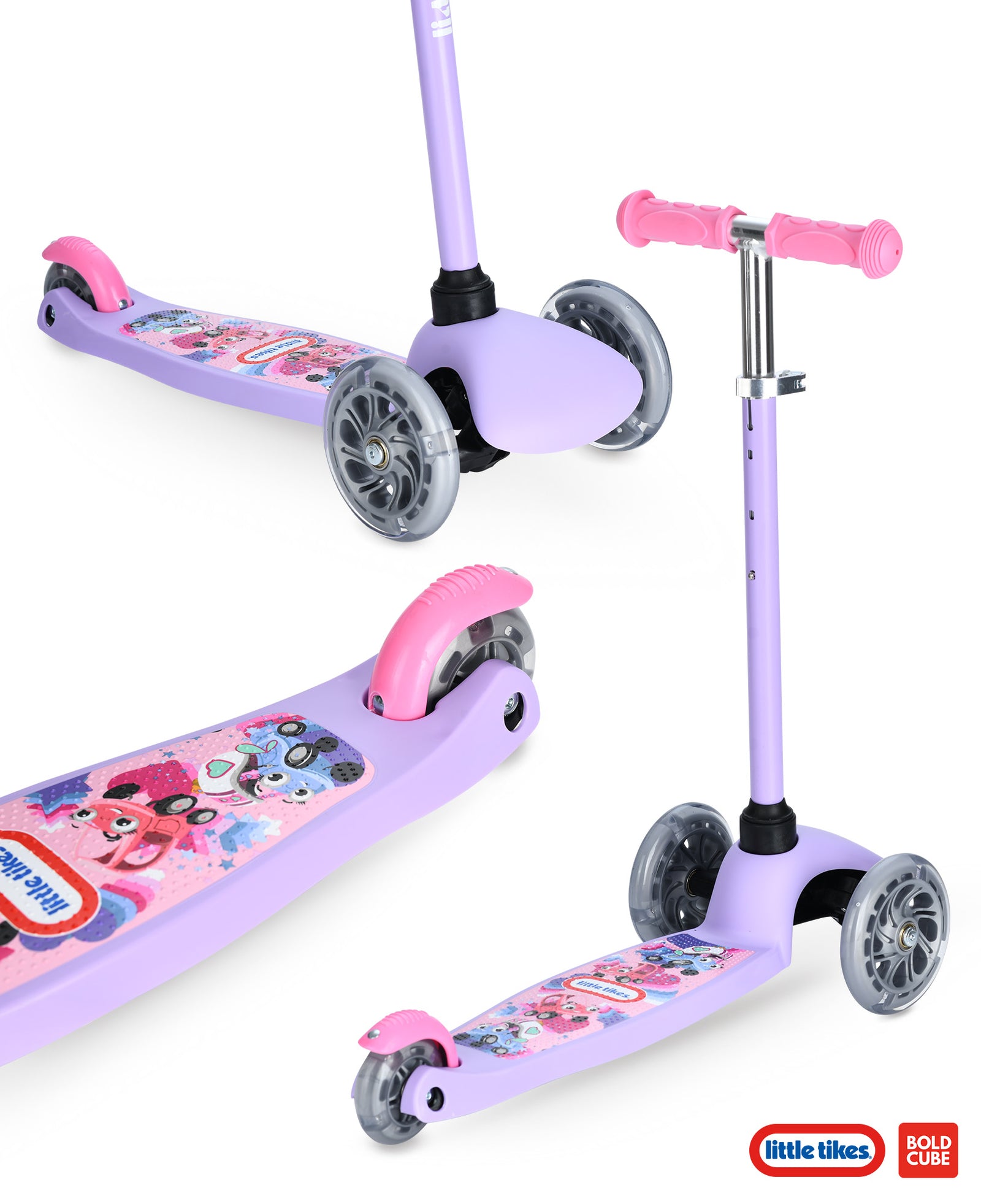 Little Tikes Kids 3 Wheel Scooter | Pink