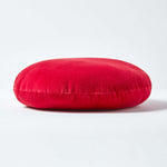 Luxury Velvet Round Cushion | 40cm x 40cm | Red