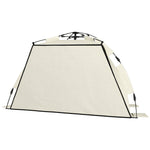 Pop Up Beach Tent For 2-3 Person With Carry Bag, Upf15+ | Khaki