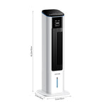 Cooling & Heating Tower Fan With 3.5l Tank, 12h Timer