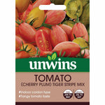 Tomato Seeds Cherry And Plum Tiger Stripe Mix Seeds | 8 Seeds