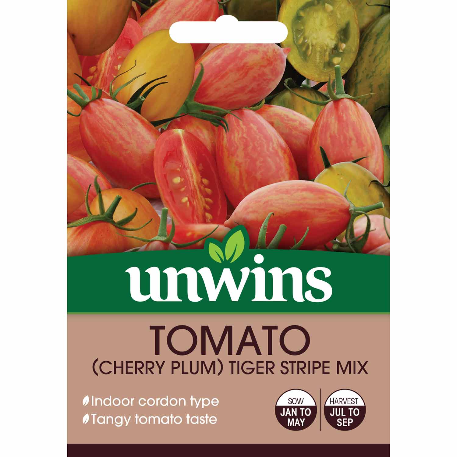 Tomato Seeds Cherry And Plum Tiger Stripe Mix Seeds | 8 Seeds