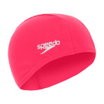 Childrens/kids Polyester Swim Cap | One Size | Pink