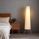 Dimmable Standing Lamp With Foot Switch | Natural